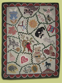 hooked rug example
